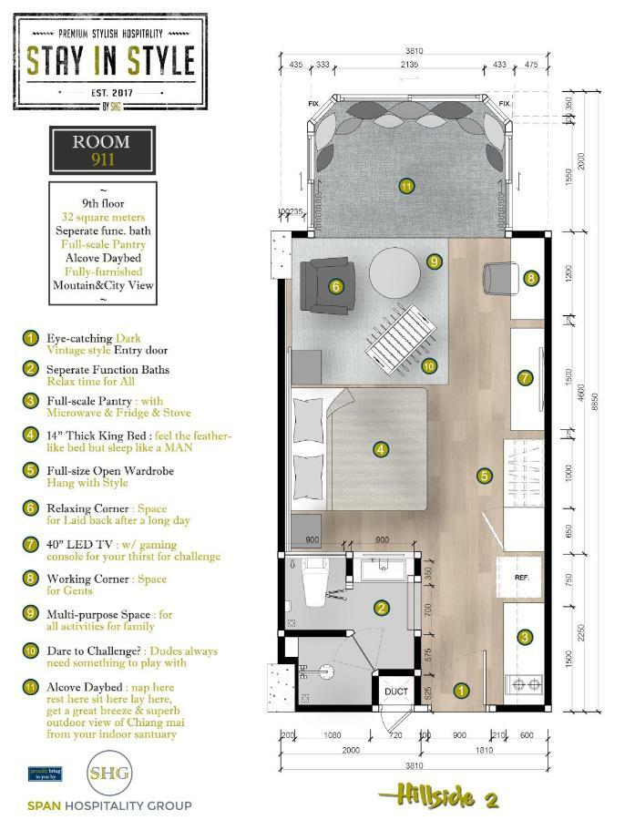 Stay In Style At Nimman R911 Chiang Mai Exteriör bild